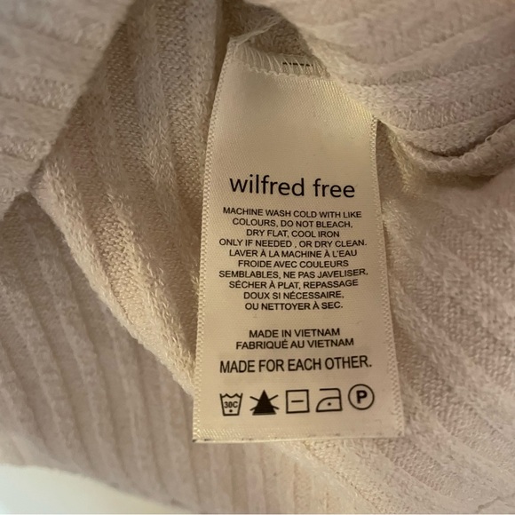 ARITZIA - boxy, cropped ribbed sweater - Picture 4 of 5